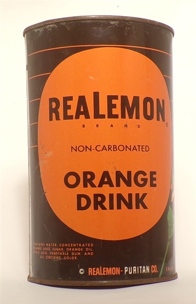 ReaLemon Orange Drink Can