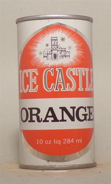 Ice Castle Orange Flat Top, 10 Ounce, Canada
