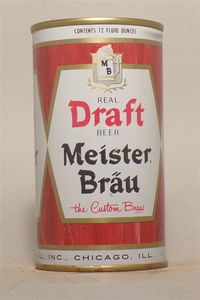 Meister Brau Draft Juice Top, Chicago, IL