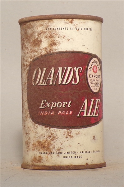 Olands Ale Flat Top, Canada