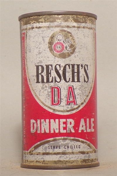Resch's Dinner Ale Flat Top, Australia