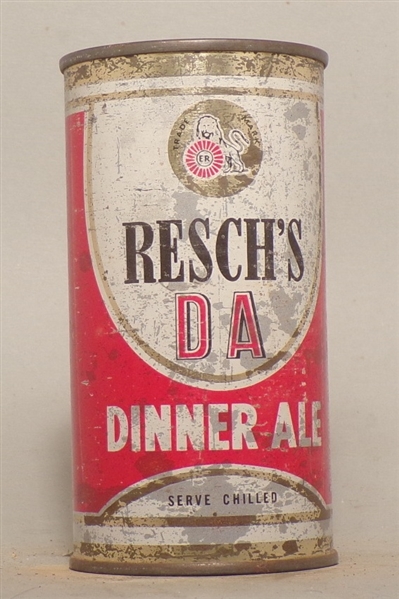 Resch's Dinner Ale Flat Top, Australia