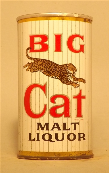 Big Cat Malt Liquor U Tab, Peoria Heights, IL