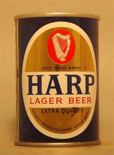 Harp Lager #2 9 2/3 Ounce Tab - England, UK