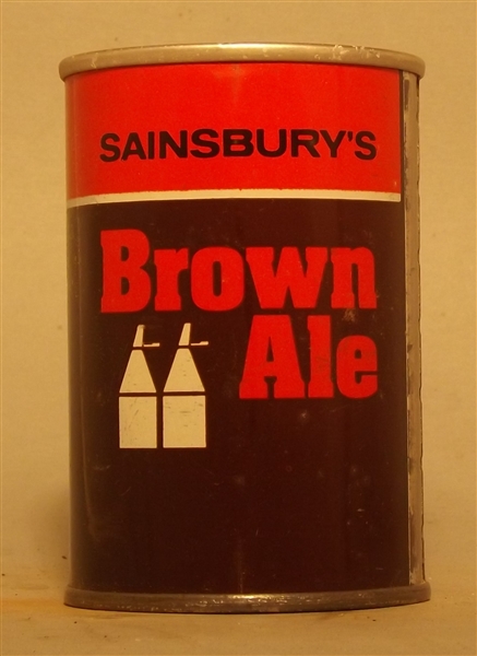 Sainsbury's Brown Ale 9 2/3 Ounce Tab - England, UK