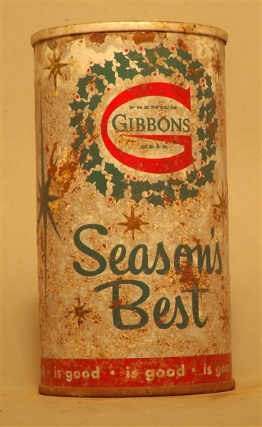 Gibbons Season's Best Christmas Zip, Wilkes-Barre, PA