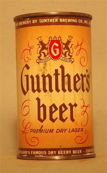 Gunther's Beer Flat Top, Baltimore, MD
