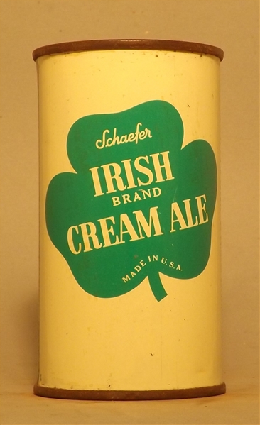 Schaefer Irish Brand Cream Ale Flat Top, Albany, NY