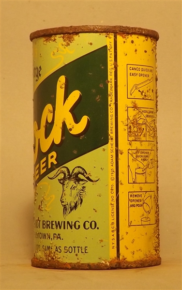 Valley Forge Bock Opening Instructional Flat Top #1, Norristown, PA