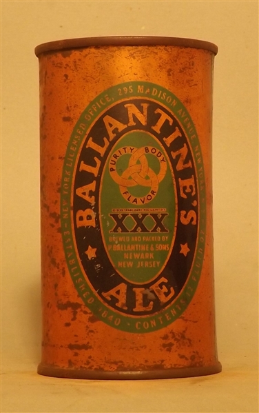 Ballantine's Ale Flat Top #2, Newark, NJ
