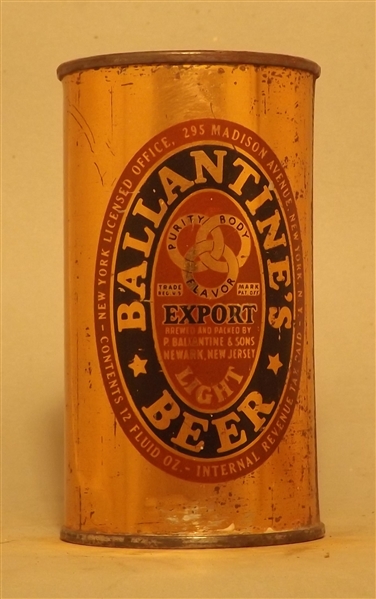 Ballantine's Beer Flat Top #3, Newark, NJ