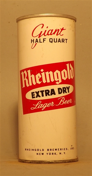 Rheingold GIANT 16 Ounce FAN TAB, New York, NY