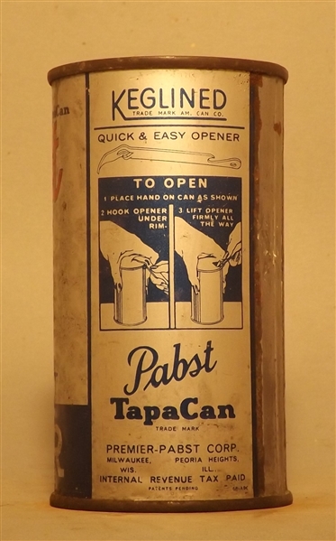 Pabst Export Opening Instructional Flat Top #2, Premier-Pabst