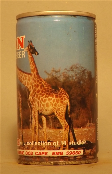 Tough Lion Tab Top Set Can #13, Giraffe, South Africa