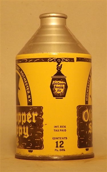 Old Topper Snappy Ale Crowntainer, Rochester, NY