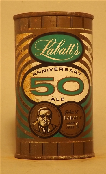 Tough Labatt's 50 Anniversary Ale Flat Top, CANADA