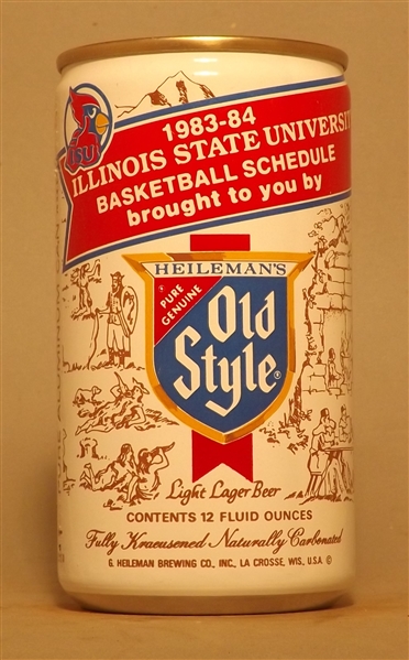 Old Style 1983-84 Illinois State Basketball Bank Top