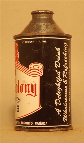 Old Colony Cola Cone Top - CANADA