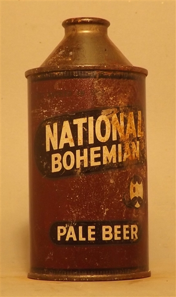 Unusual National Bohemian Cone Top (Maroon) Baltimore, MD