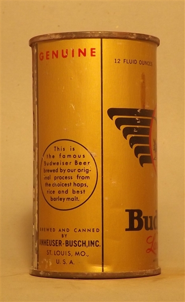 Budweiser Opening Instrucitonal Flat Top, St. Louis, MO with Kansas Tax Stamp