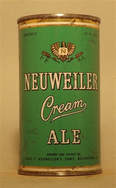 Neuweiler Cream Ale Flat Top, Allentown, PA