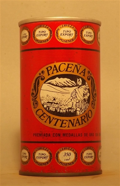 Pacena Centenario Tab Top