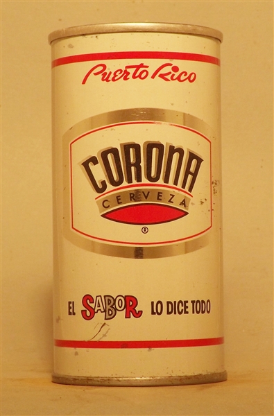 Corona 10 Ounce Tab Top #2, Puerto Rico