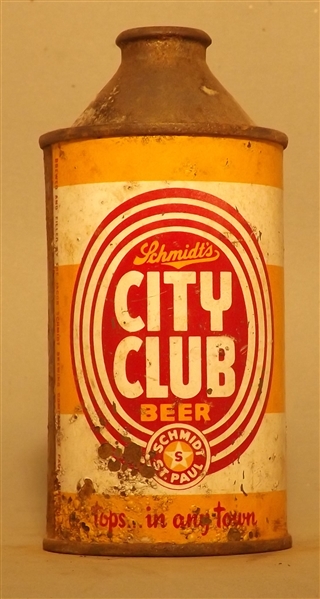Schmidt's City Club Cone Top, St. Paul, MN