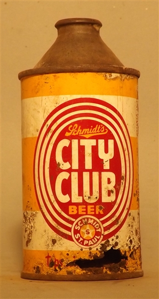 Schmidt's City Club Cone Top, St. Paul, MN