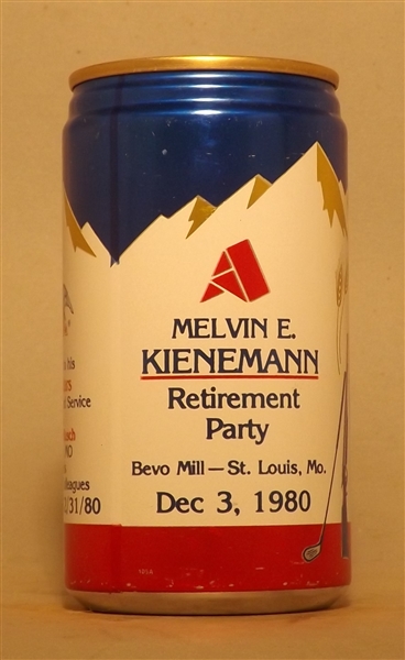 Melvin E. Kienemann Retirement Can 1980