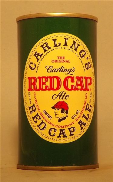 Carling's Red Cap Ale Tab Top, Baltimore, MD