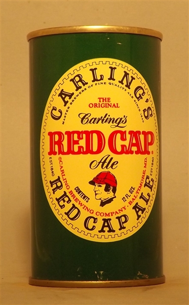 Carling's Red Cap Ale Tab Top, Baltimore, MD