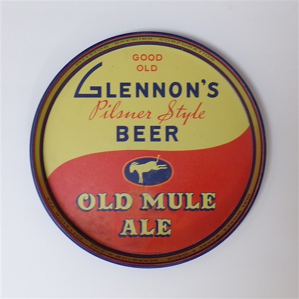 Glennon's Old Mule Ale 12 Tray, Pittston Brewing Corp.