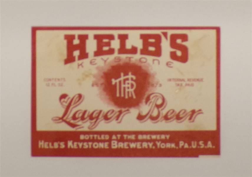 Helb's Label, York, PA