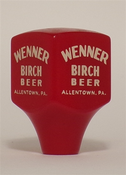 Wenner Birch Beer Tap Knob, Allentown, PA