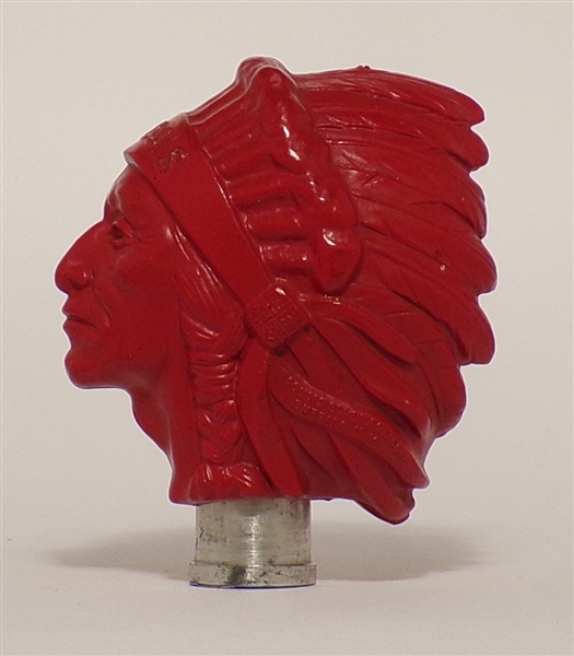 Iroquois Indian Figural Tap Knob, Buffalo, NY