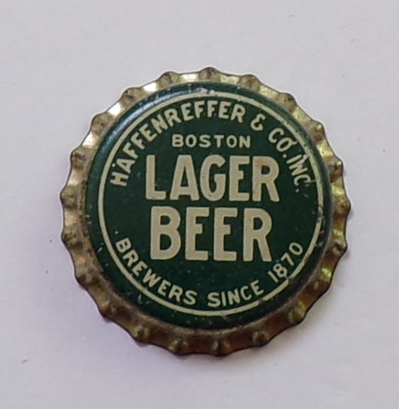 Haffenreffer Lager Beer Crown, Boston, MA