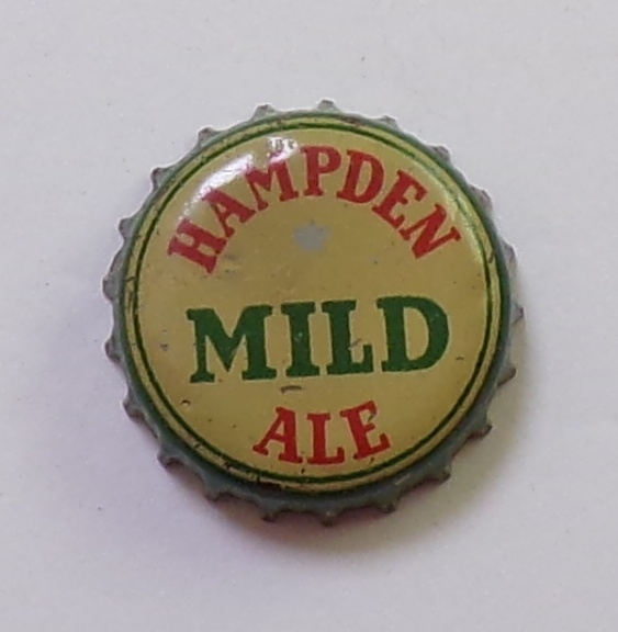 Hampden Mild Ale Crown, Willimansett, MA