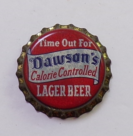 Dawson's Calorie Controlled Lager Beer Crown, New Bedford, MA