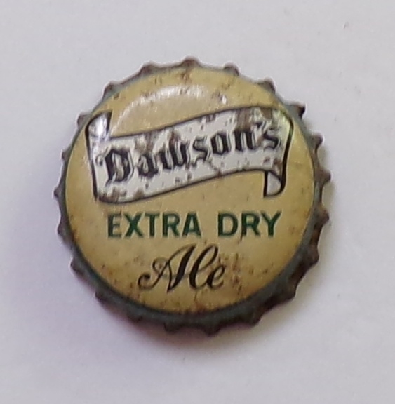 Dawson's Extra Dry Ale Crown, New Bedford, MA