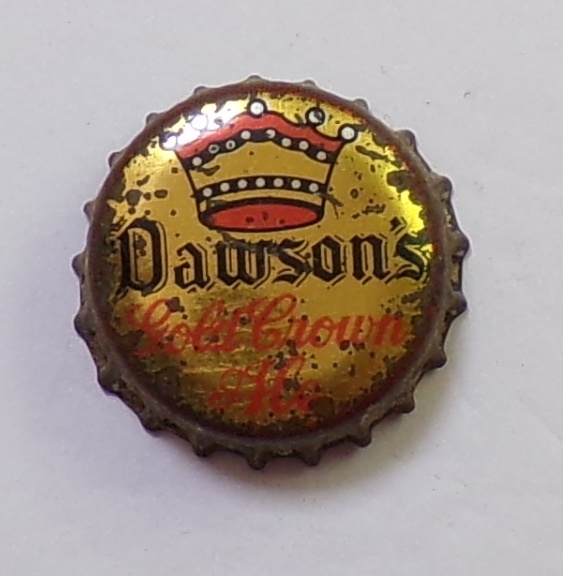 Dawson's Gold Crown Ale Crown #1, New Bedford, MA