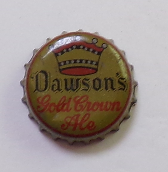 Dawson's Gold Crown Ale Crown #2, New Bedford, MA