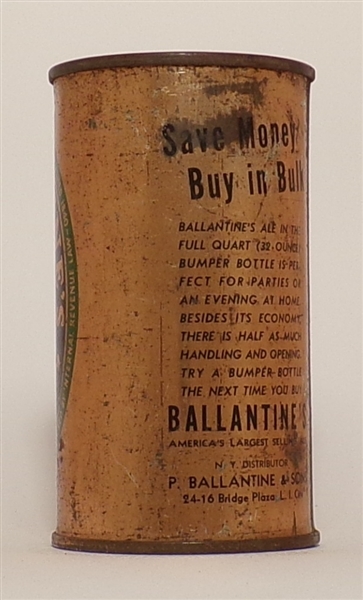Ballantine Ale Flat Top Save Money, Buy in Bulk, Newark, NJ