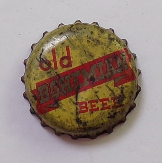 Old Bohemian Beer Cork-Backed Crown