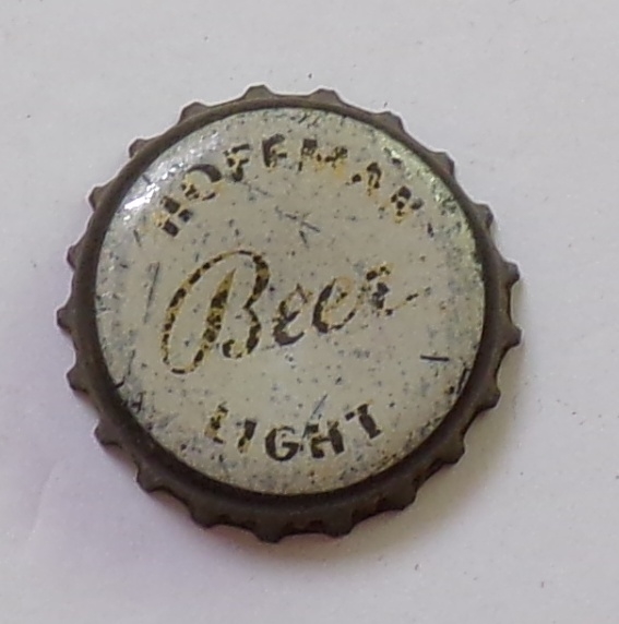 Hoffman Light Beer Cork-Backed Crown