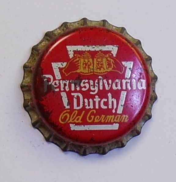 Pennsylvania Dutch Keystone Cork-Backed Crown #1