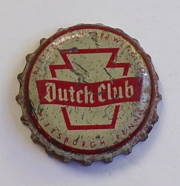 Dutch Club Cork-Backed Crown #2, Pittsburgh, PA