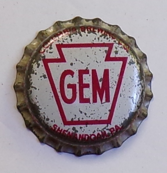 Gem Cork-Backed Crown, Shenandoah, PA