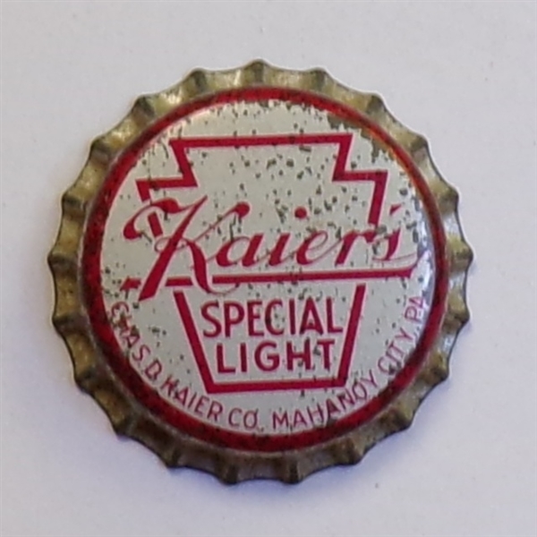 Kaiers Cork-Backed Crown #2, Mahanoy City, PA