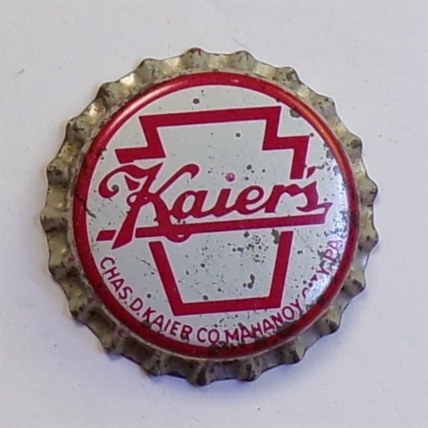 Kaiers Cork-Backed Crown #4, Mahanoy City, PA